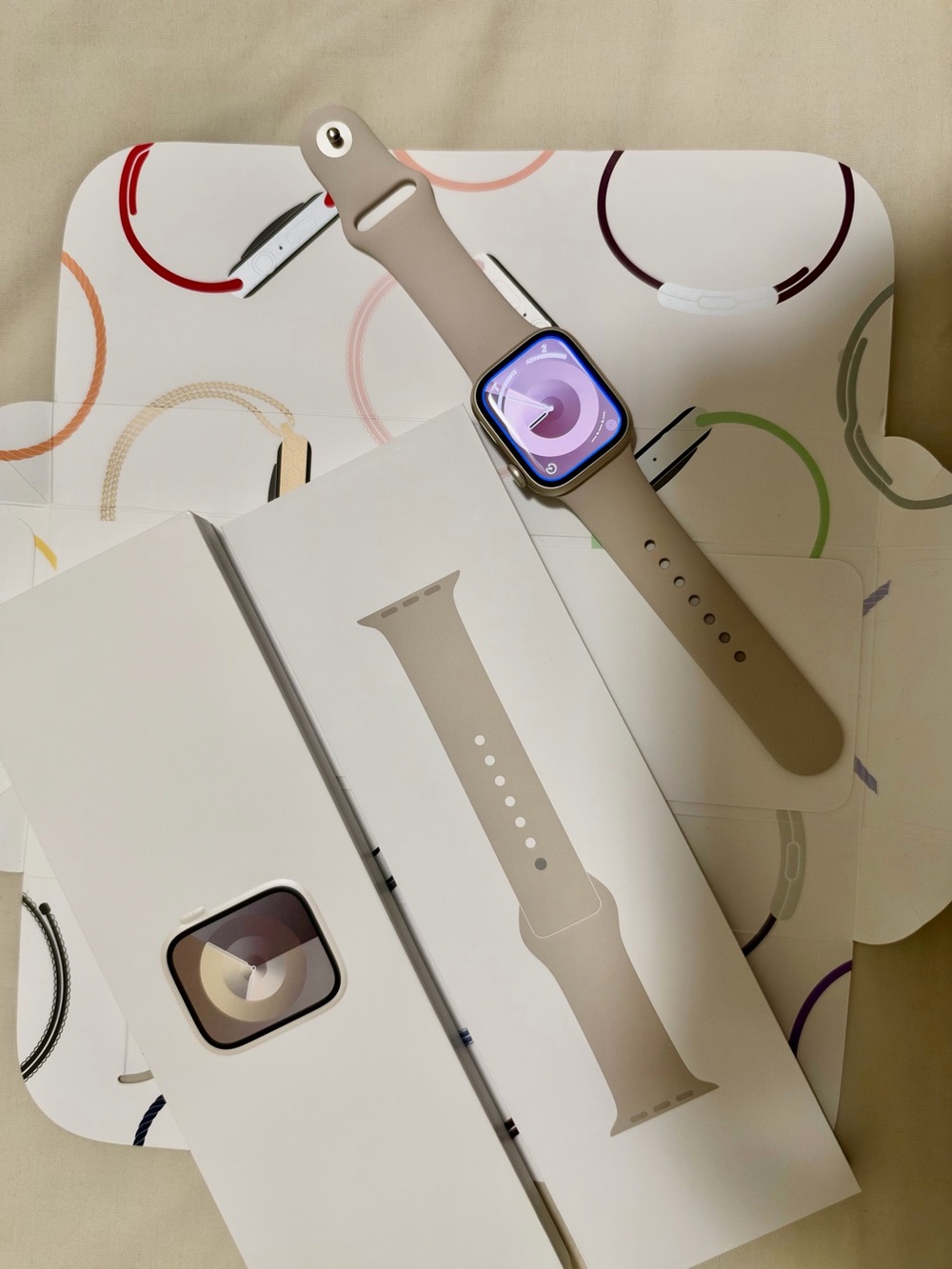 Apple Watch Series 9 41 mm Starlight